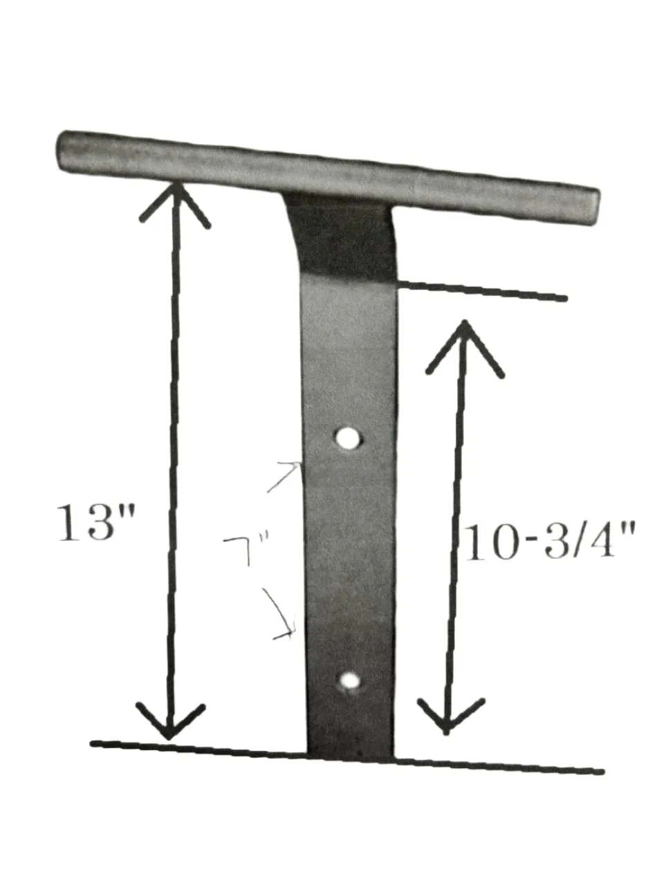 Galvanized USA Made Frame Mount Dock Cleat