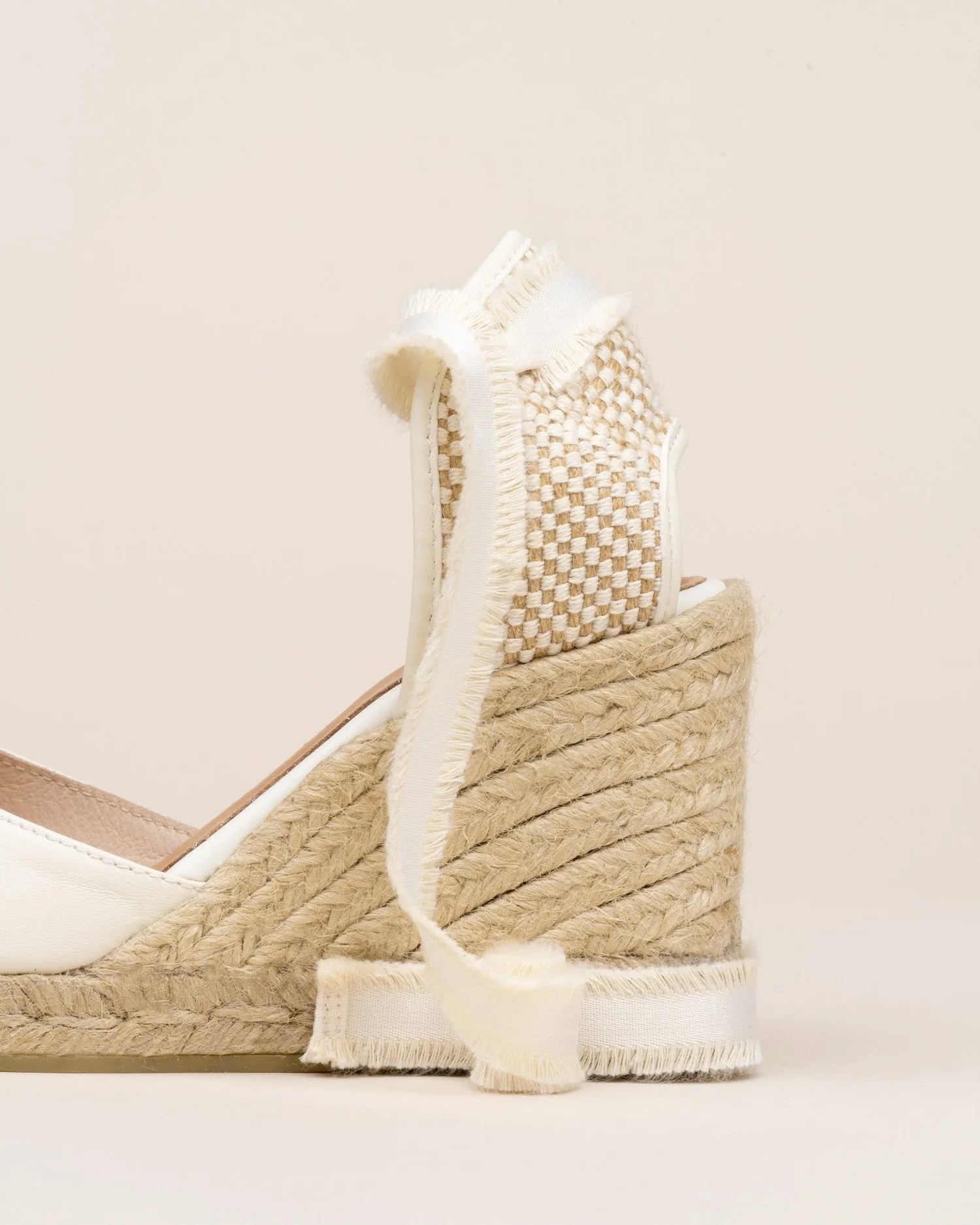 GEMI Ivory espadrilles