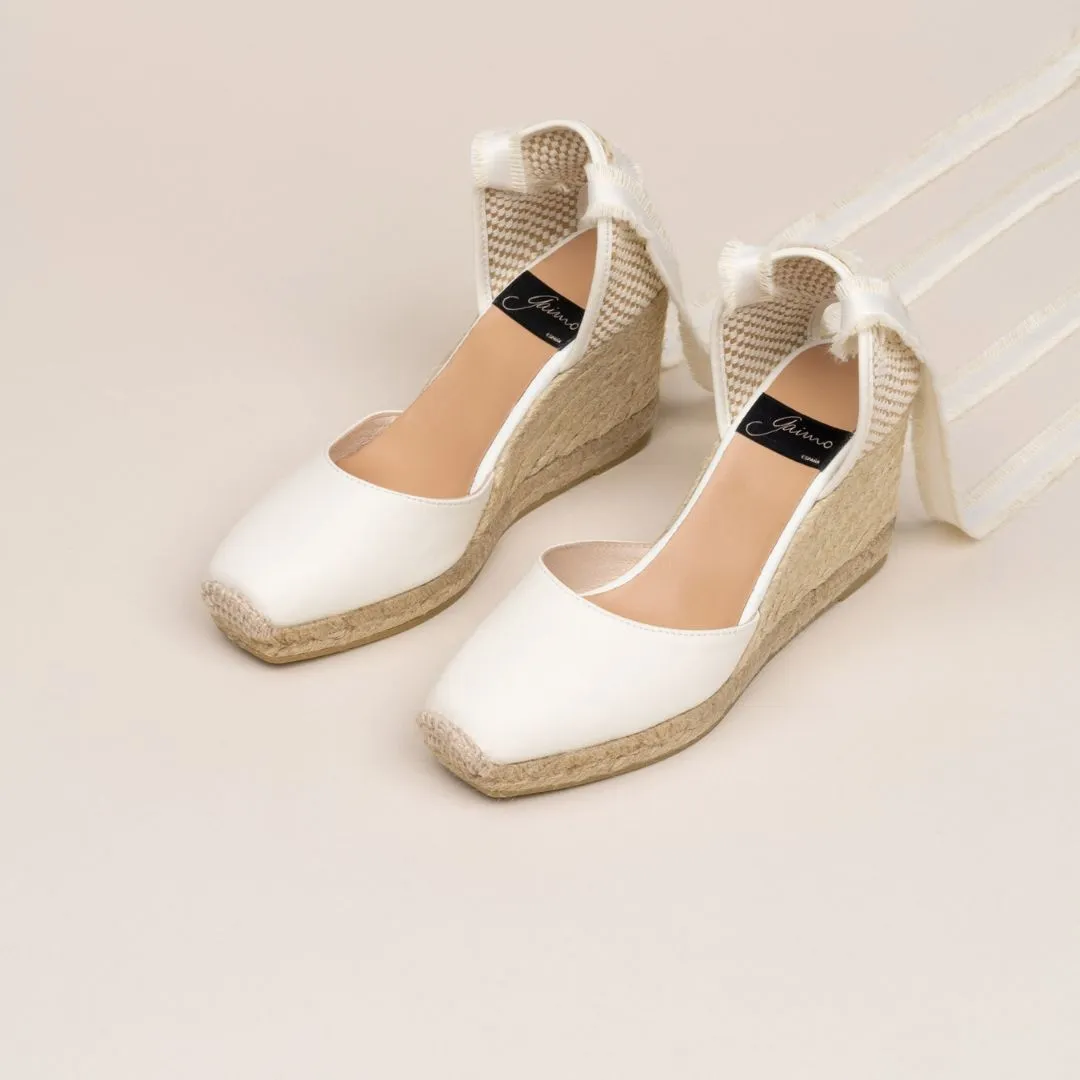 GEMI Ivory espadrilles