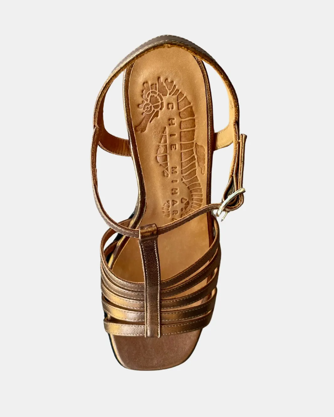 GENIAL SANDAL IN COPPER