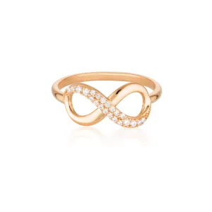 Georgini Forever Infinity Rose Gold Ring