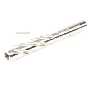 GK Tactical Stainless Steel Tornado Outer Barrel for Tokyo Marui Hi-Capa 5.1 GBB - Silver