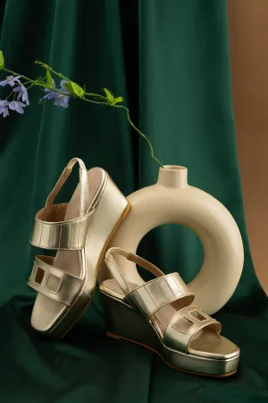 Gold Bria Wedges
