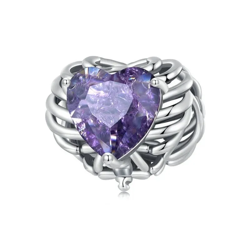 Gorgeous Diamond Skeleton Butterfly Charm