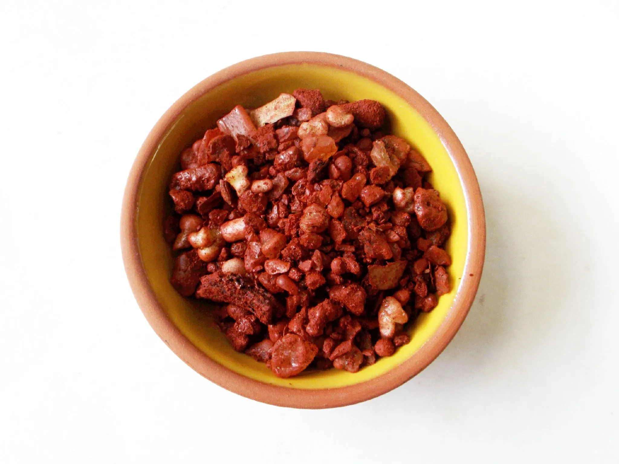 Grounding resin incense