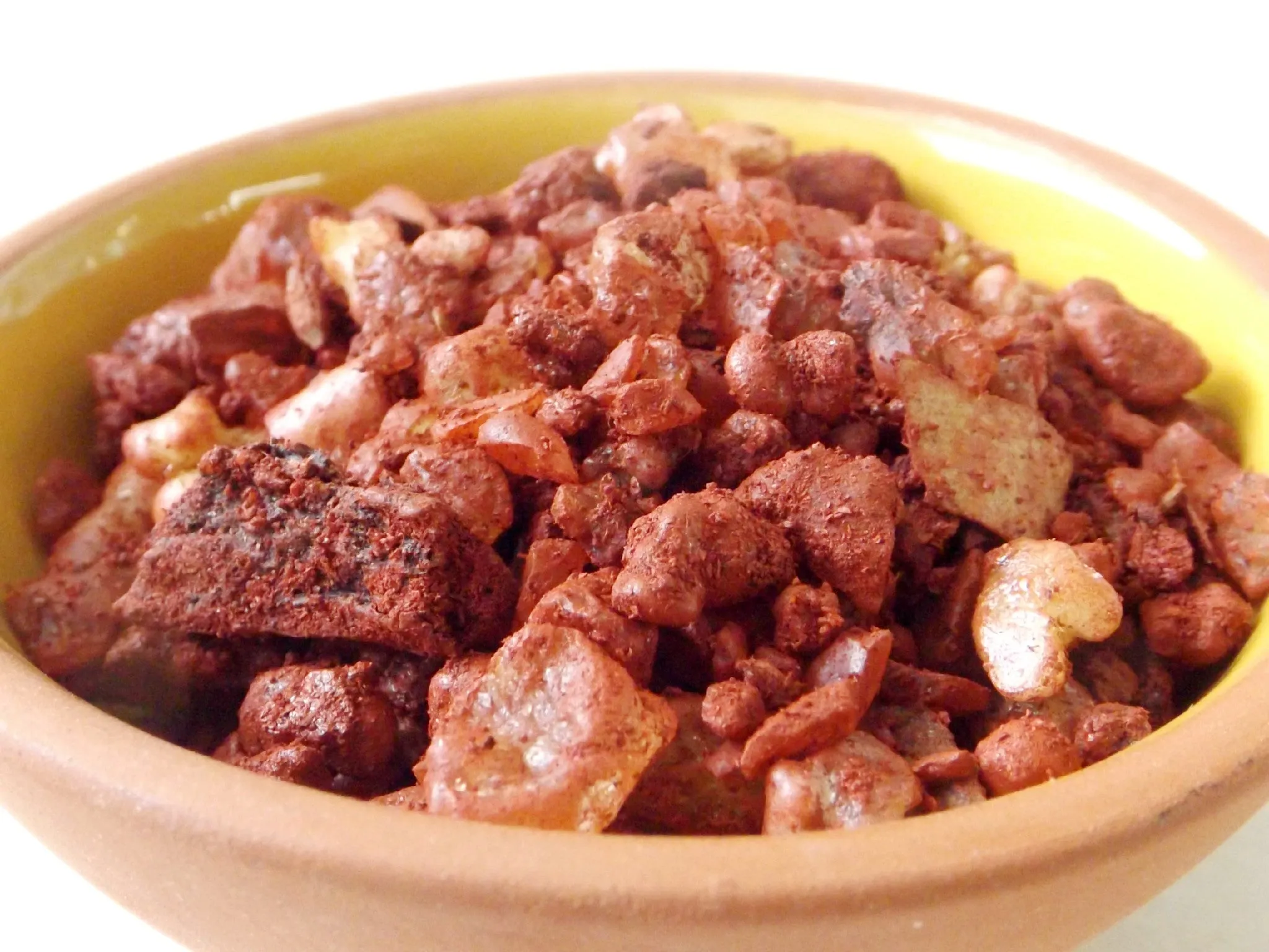 Grounding resin incense