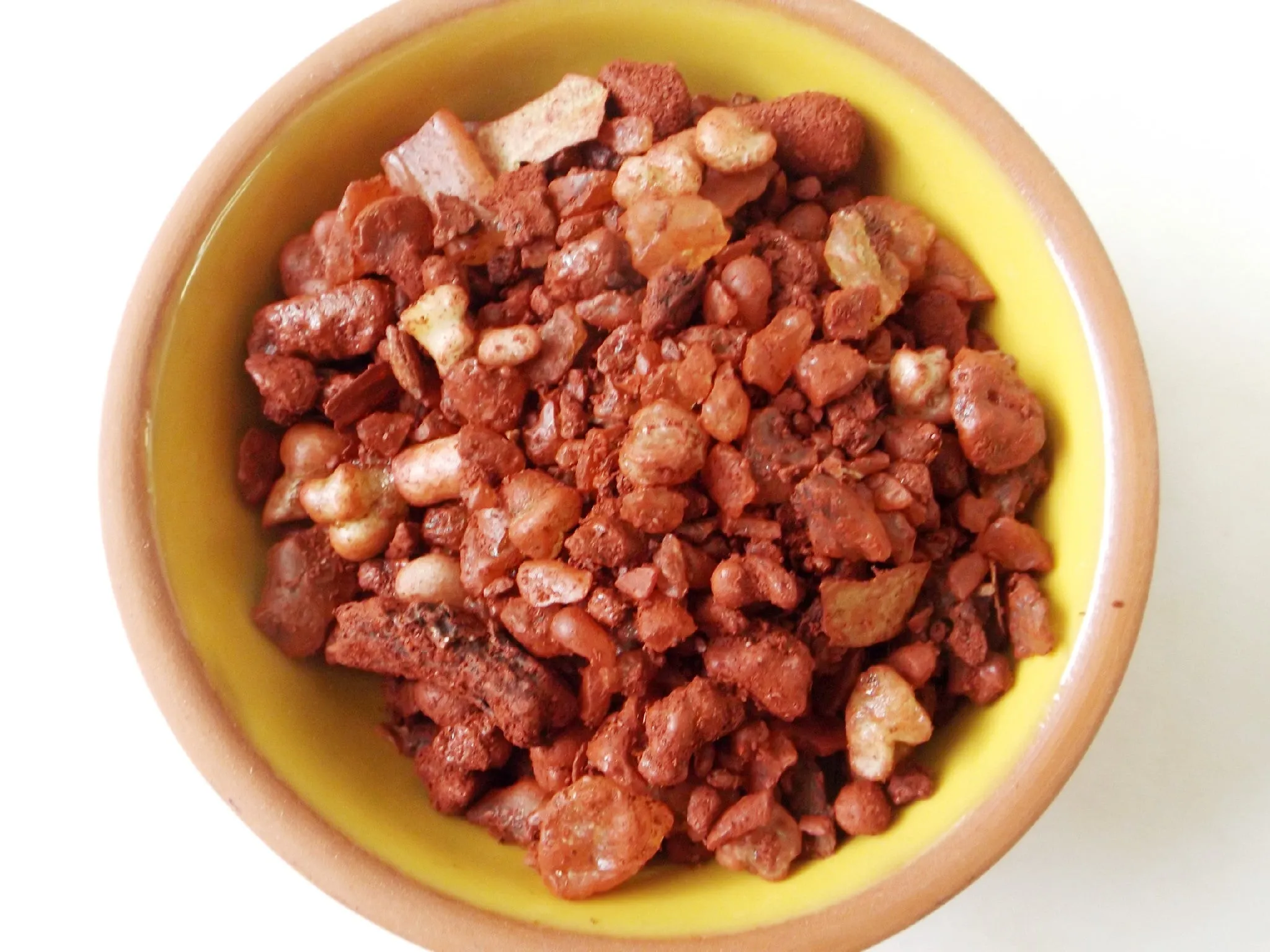 Grounding resin incense