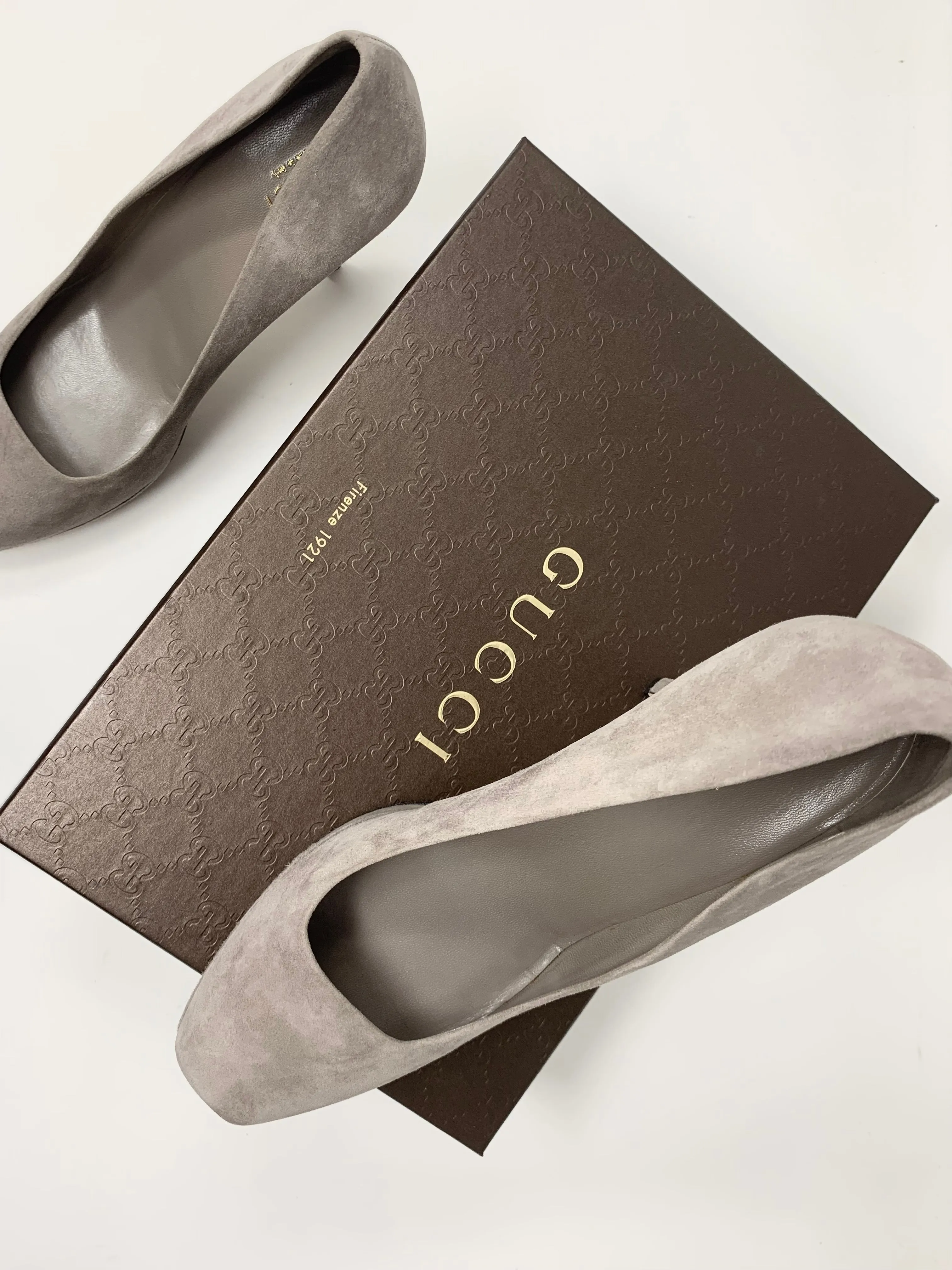 Gucci By Tom Ford Suede High Heels