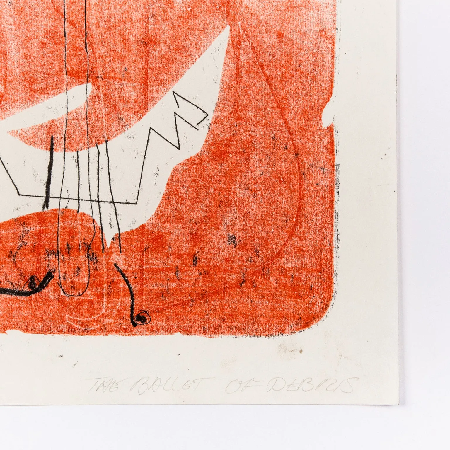 HAROLD TOWN "BALLET" SINGLE AUTOGRAPHIC PRINT, 1954