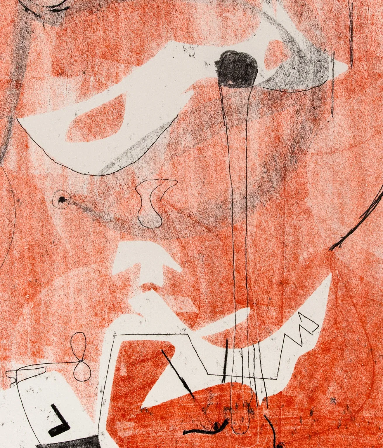 HAROLD TOWN "BALLET" SINGLE AUTOGRAPHIC PRINT, 1954