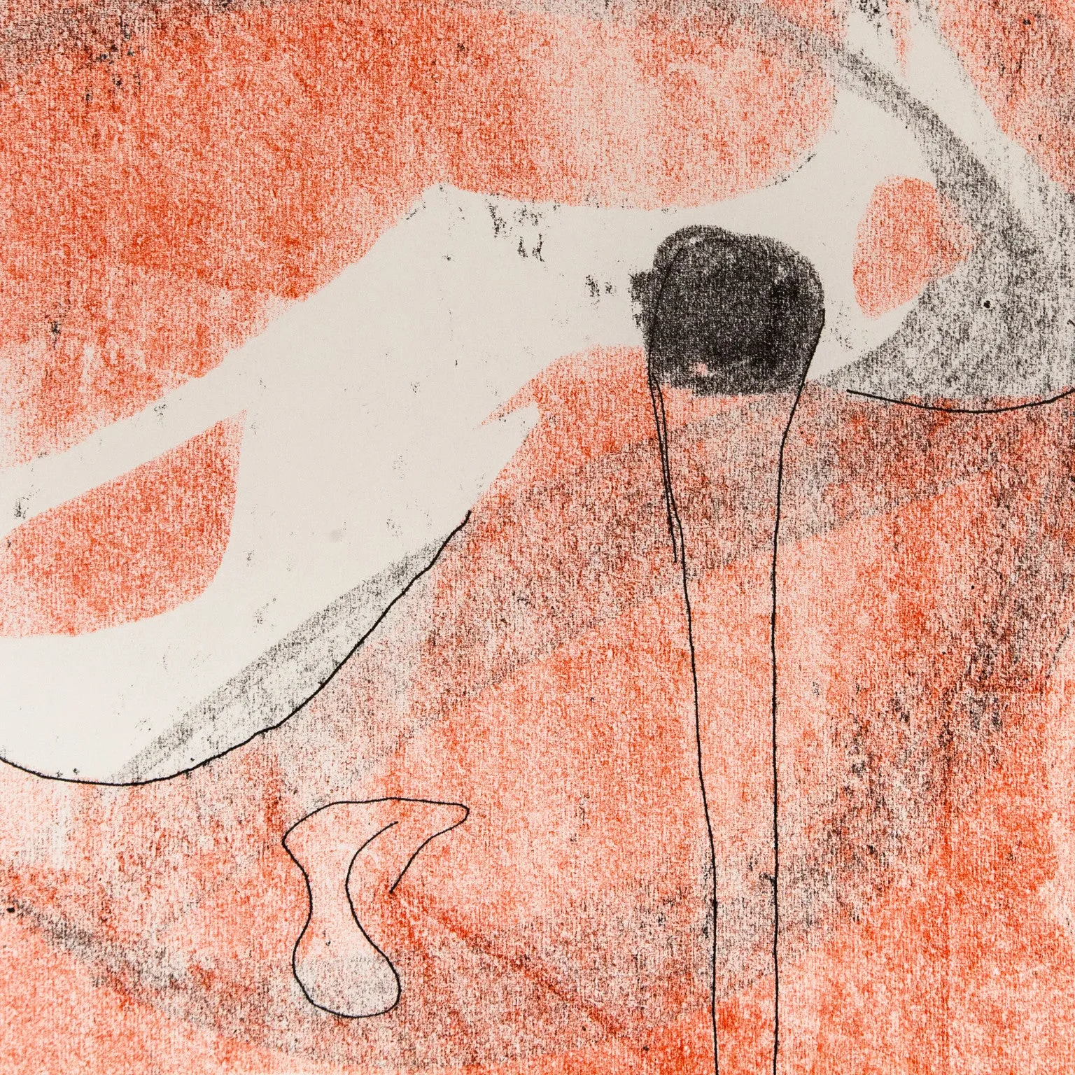 HAROLD TOWN "BALLET" SINGLE AUTOGRAPHIC PRINT, 1954