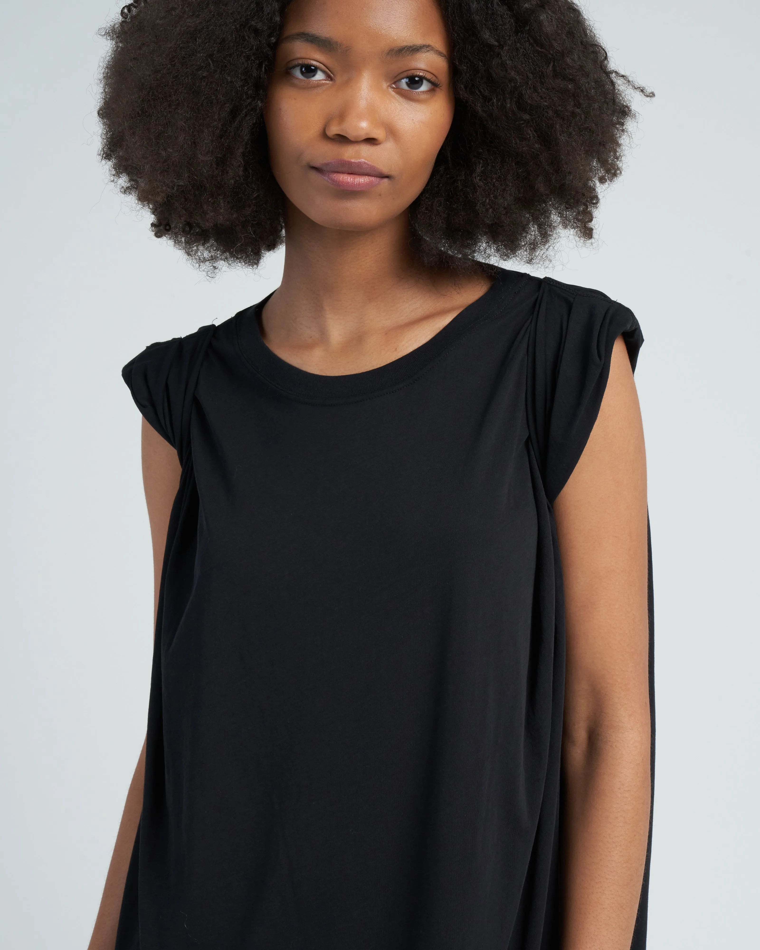 hatty long dress - black