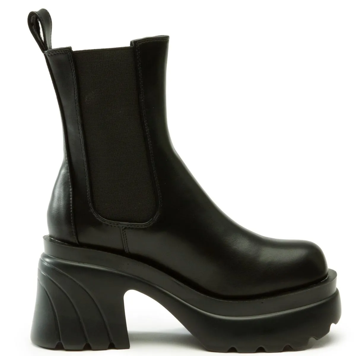 Hazey-2 Heel Elastic Bootie