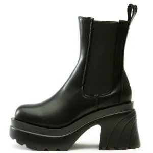 Hazey-2 Heel Elastic Bootie