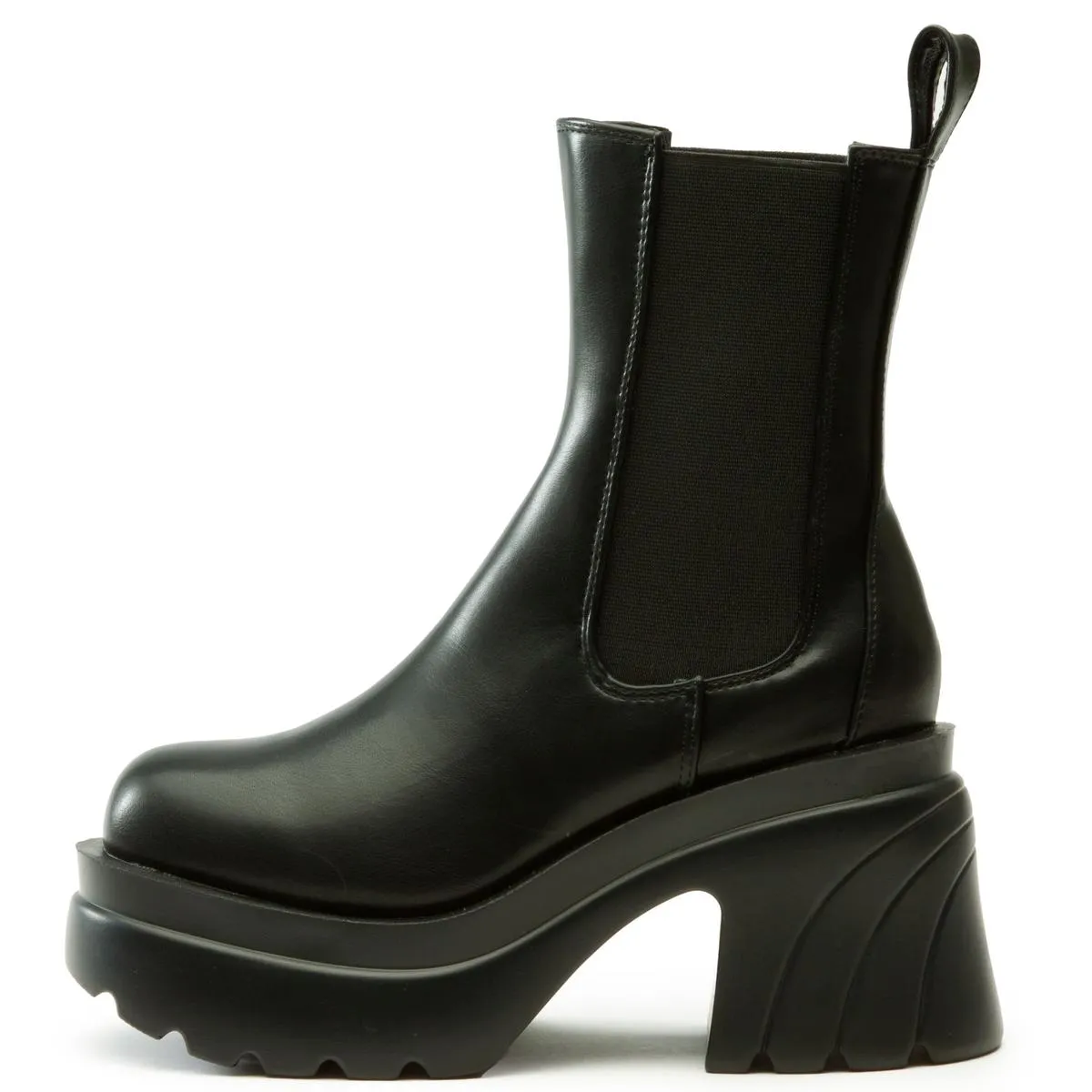 Hazey-2 Heel Elastic Bootie