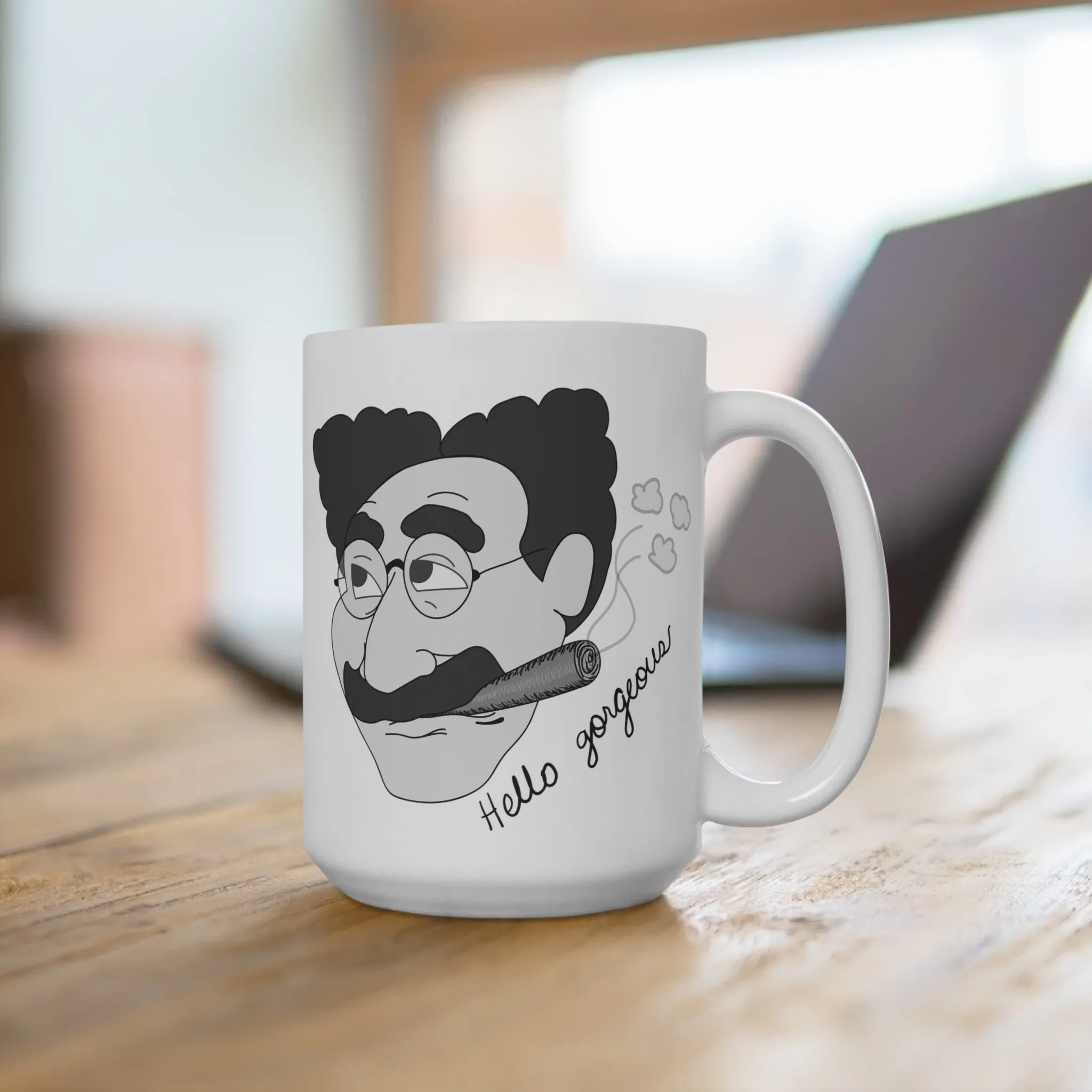 Hello Gorgeous Mug 15oz