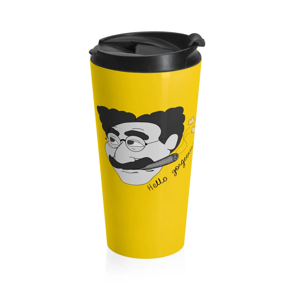 Hello Gorgeous Stainless Steel Travel Mug