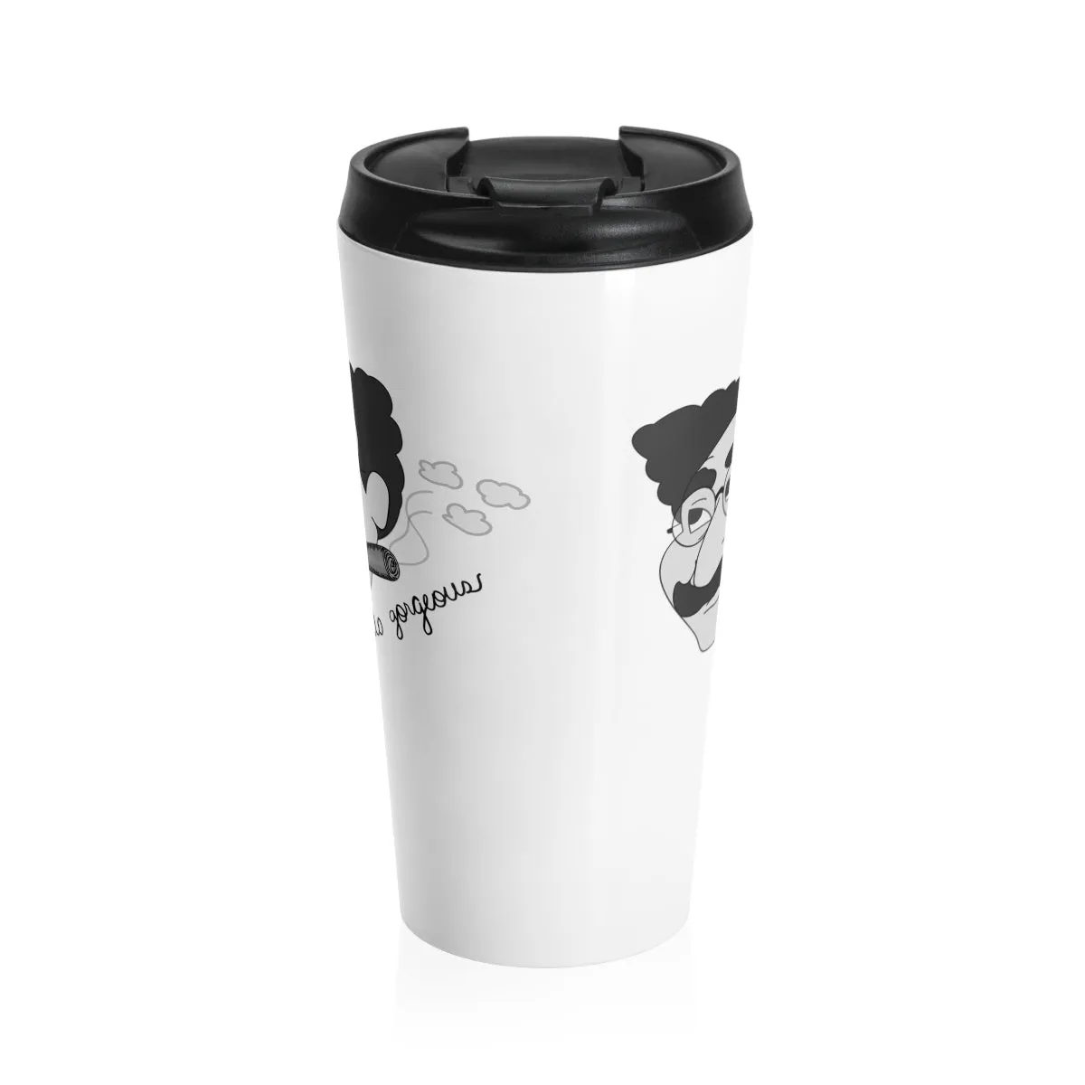 Hello Gorgeous Stainless Steel Travel Mug