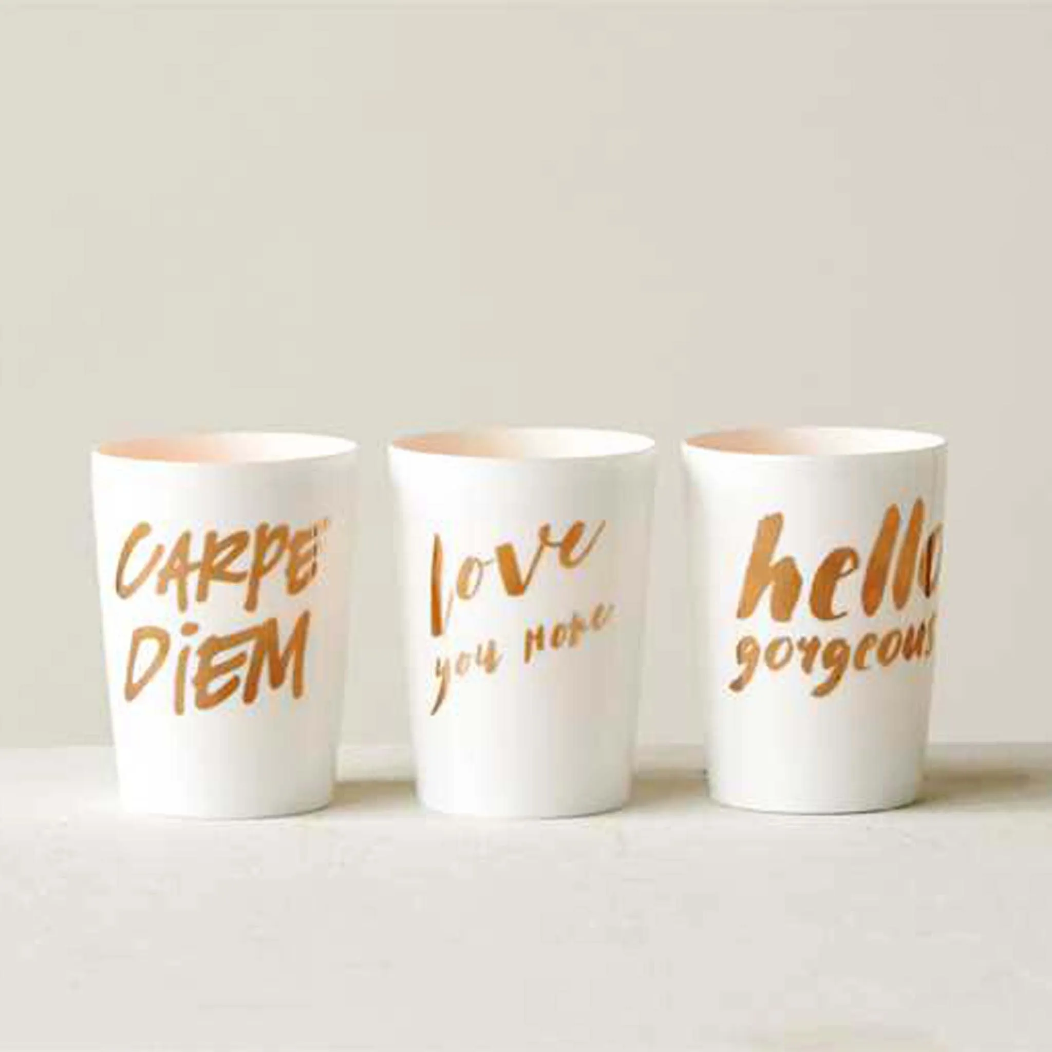 Hello Gorgeous Votive Holder