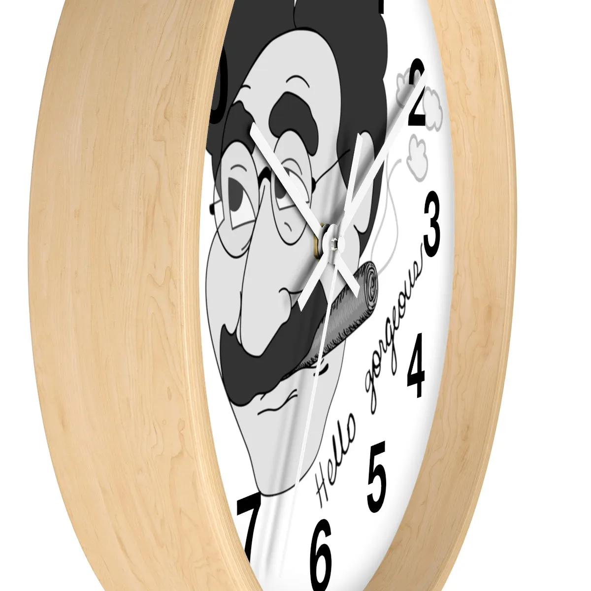 Hello Gorgeous Wall clock