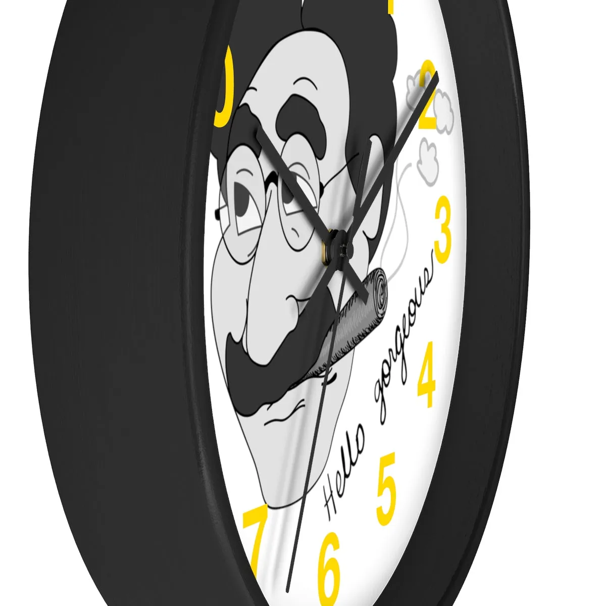 Hello Gorgeous Wall clock