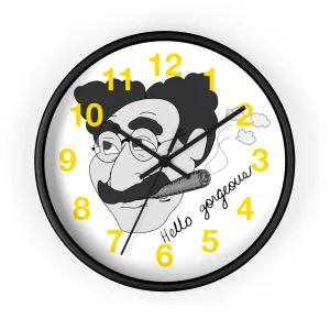 Hello Gorgeous Wall clock