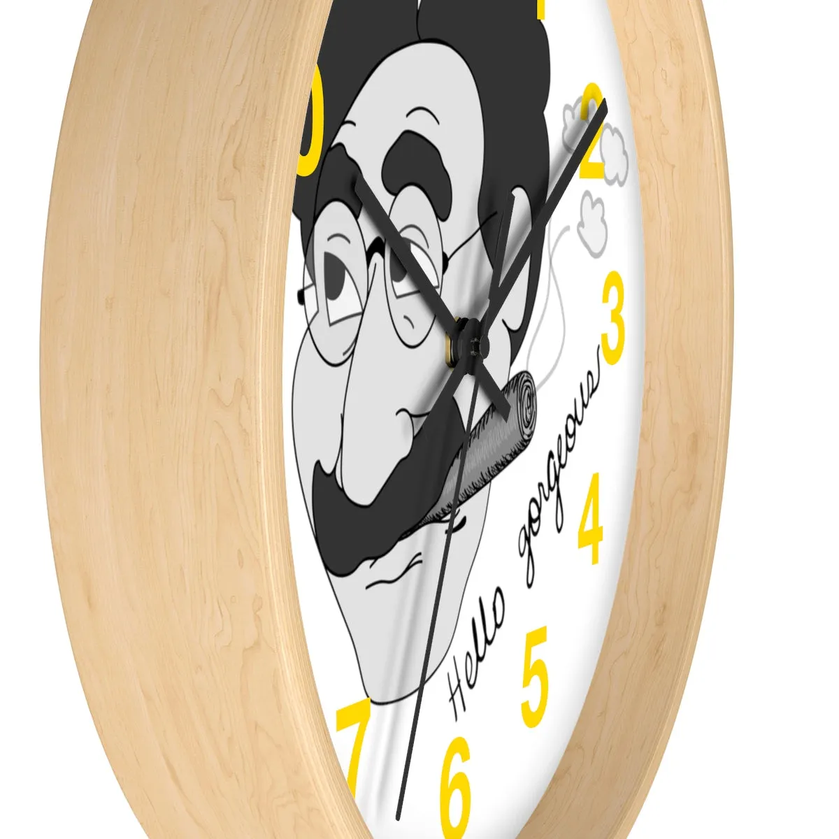 Hello Gorgeous Wall clock