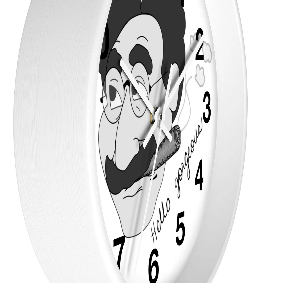 Hello Gorgeous Wall clock