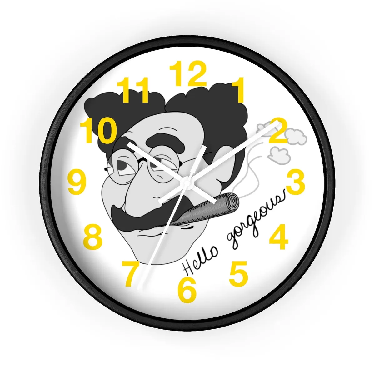 Hello Gorgeous Wall clock