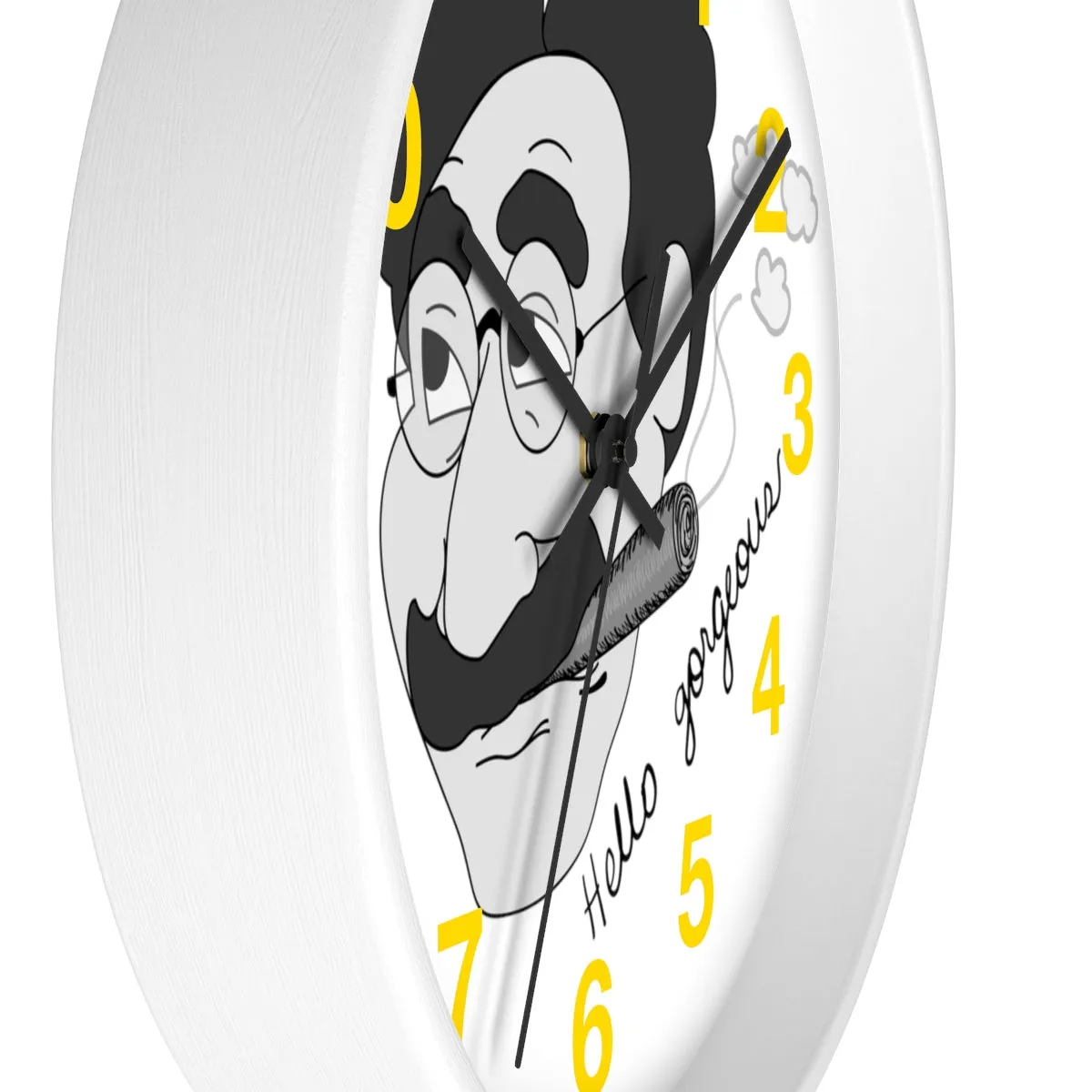 Hello Gorgeous Wall clock