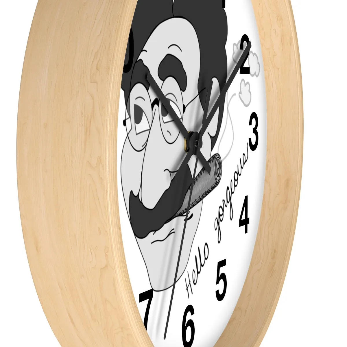 Hello Gorgeous Wall clock