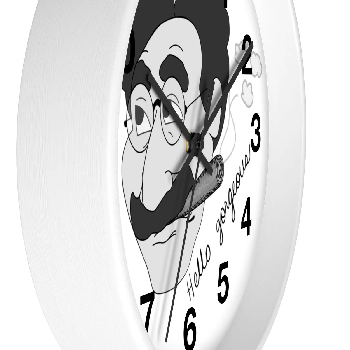 Hello Gorgeous Wall clock