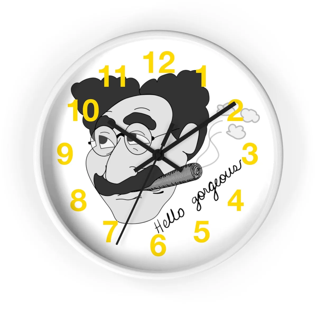 Hello Gorgeous Wall clock
