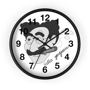 Hello Gorgeous Wall clock