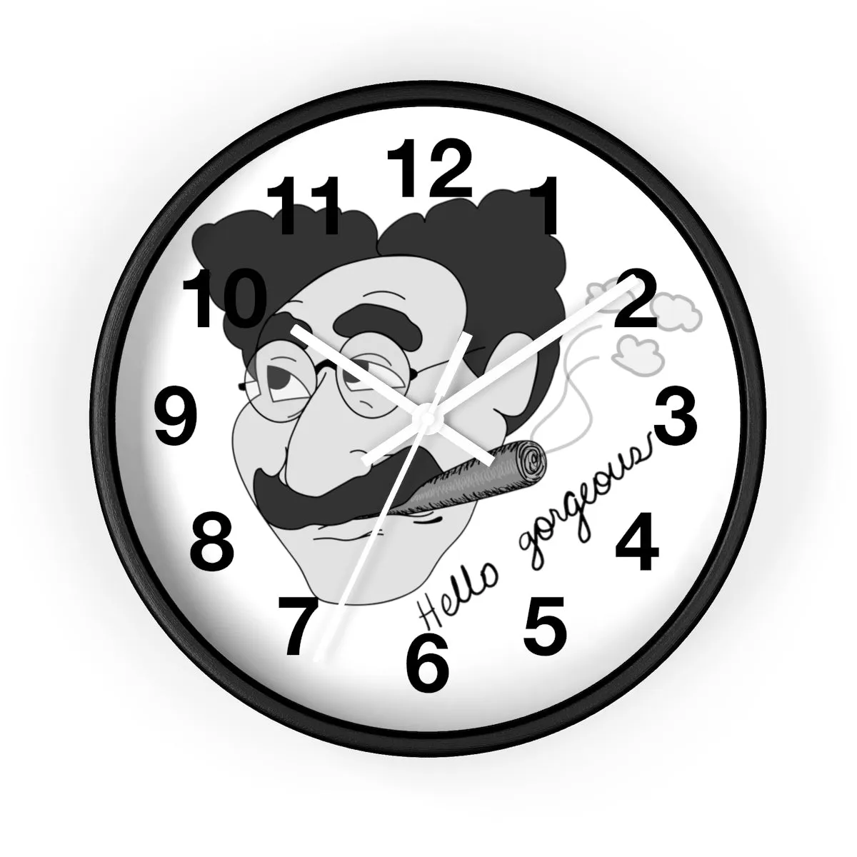 Hello Gorgeous Wall clock