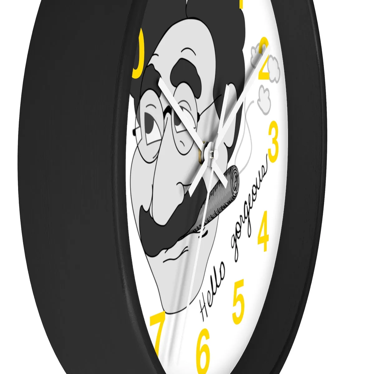Hello Gorgeous Wall clock