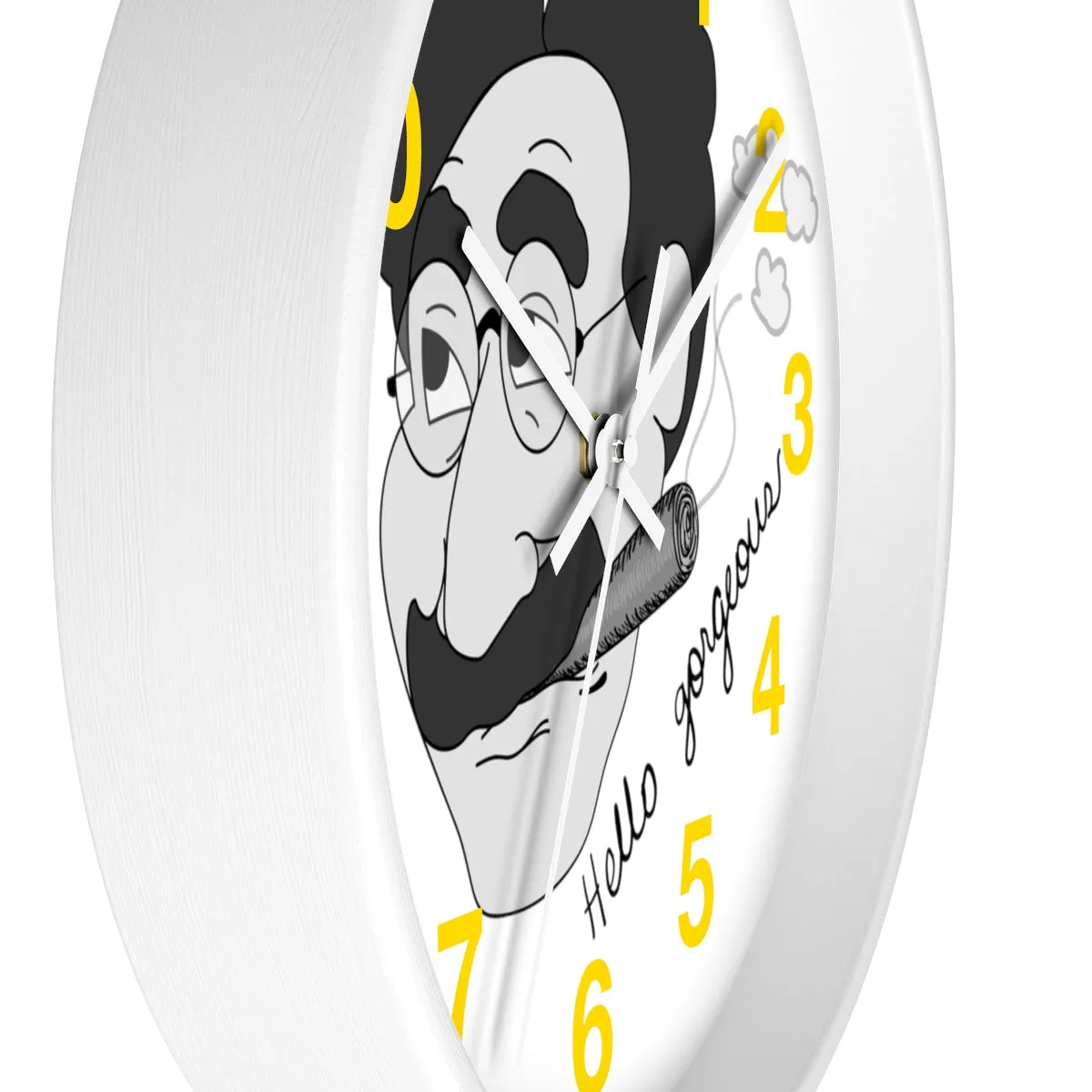 Hello Gorgeous Wall clock