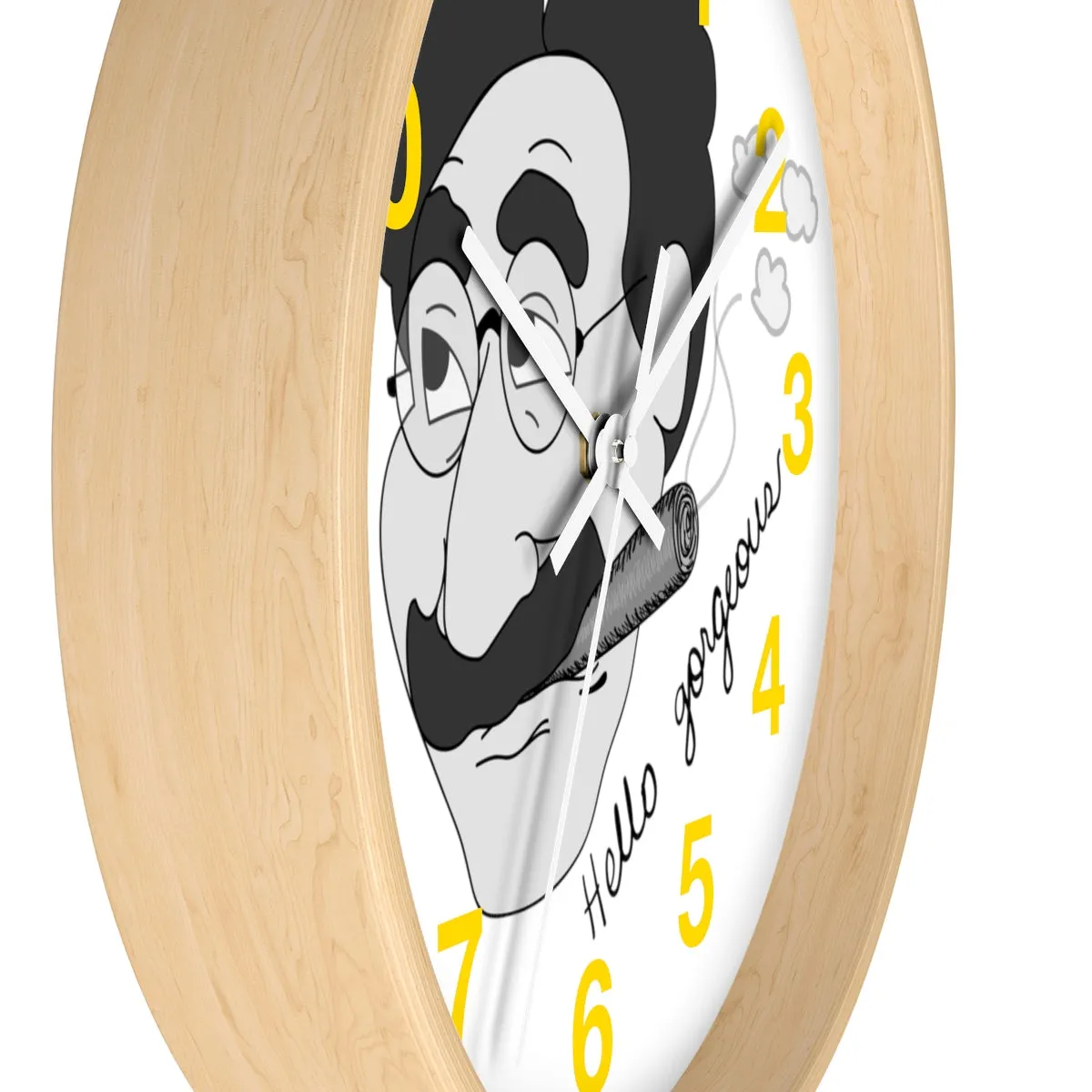 Hello Gorgeous Wall clock