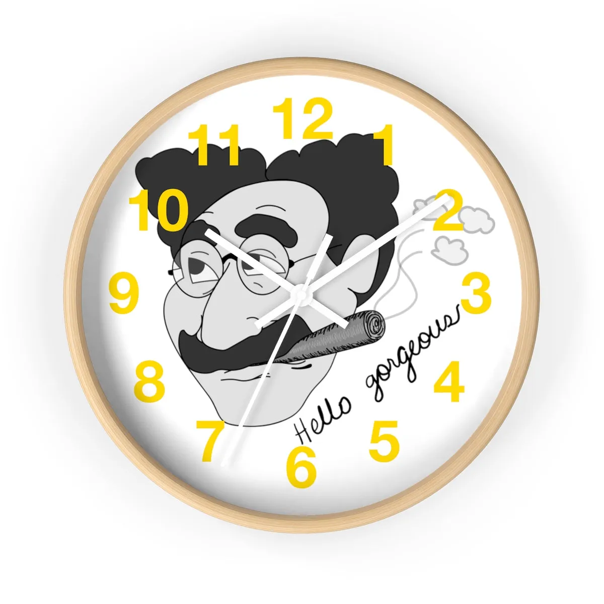 Hello Gorgeous Wall clock