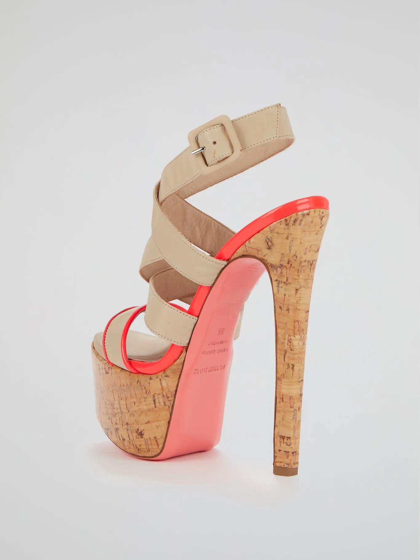 Highlin S12 Cork Platform Pumps