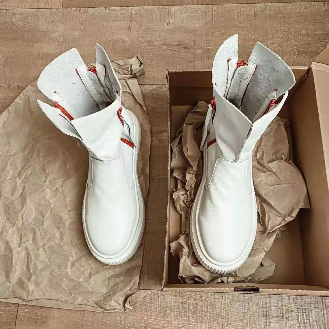 Hip-hop Short Boots Personality Fringed Female