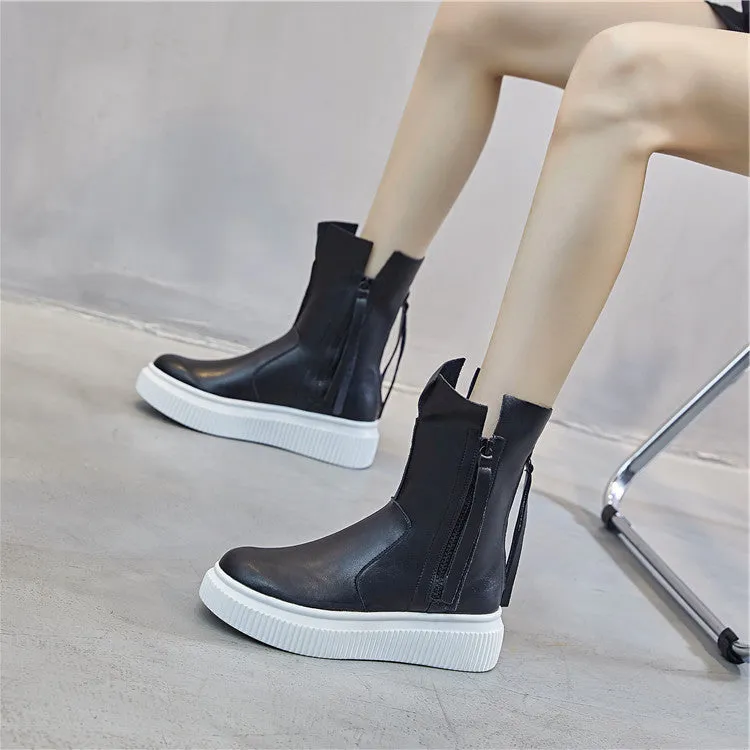 Hip-hop Short Boots Personality Fringed Female