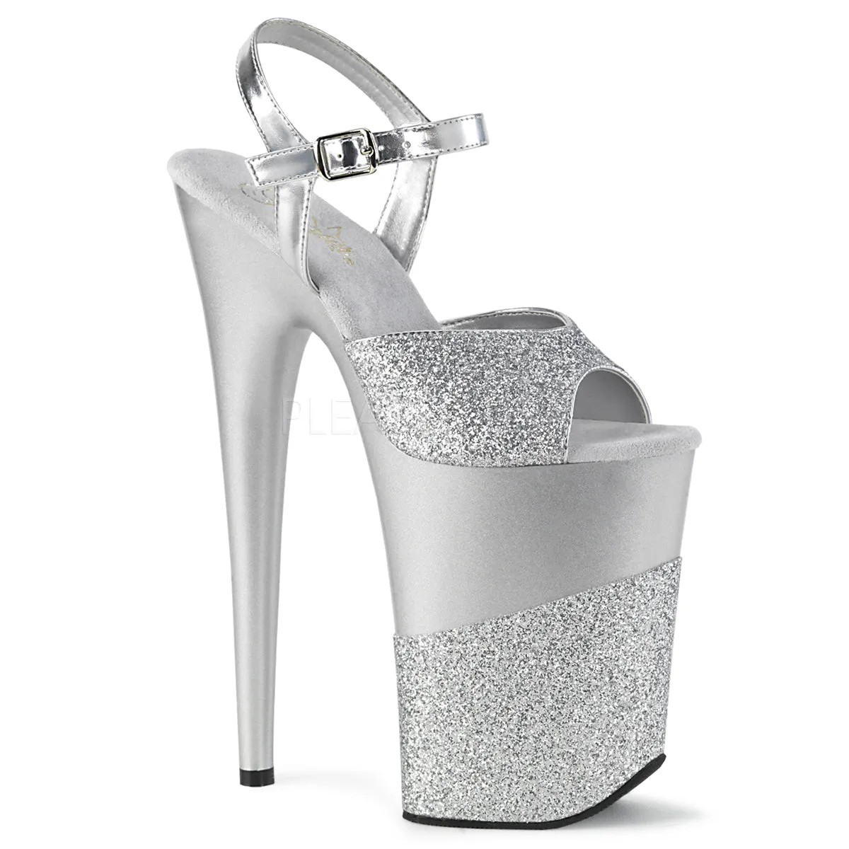 INFINITY-909-2G  Silver Glitters/Silver Glitter