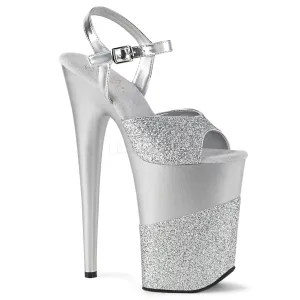 INFINITY-909-2G  Silver Glitters/Silver Glitter