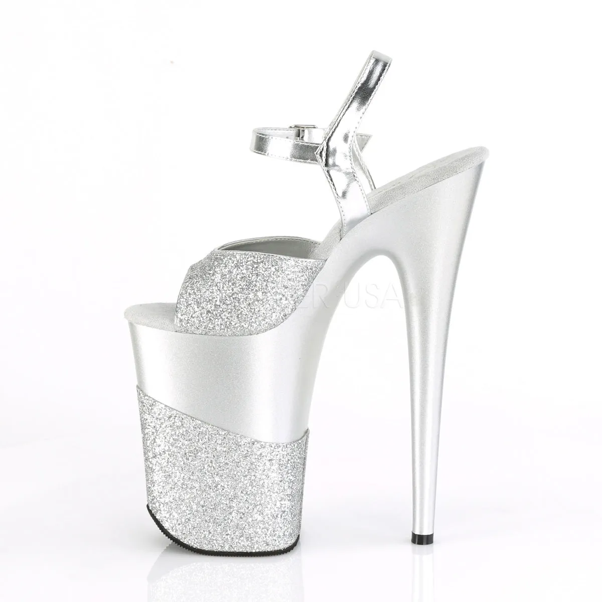 INFINITY-909-2G  Silver Glitters/Silver Glitter