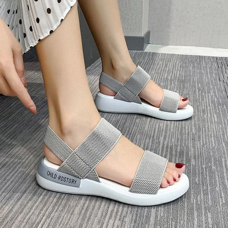 INSTOCK- New Style Student Flat Fairy Style Roman Beach Women's