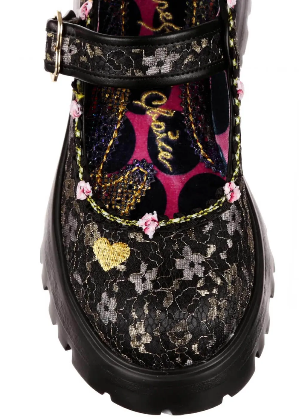 Irregular Choice Sweet Surprise Mary Janes Black