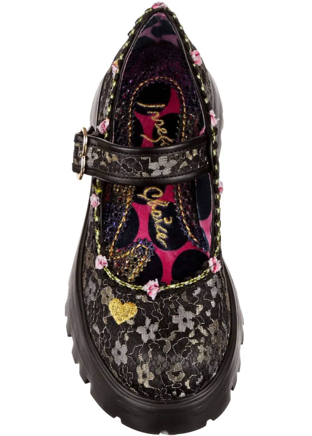 Irregular Choice Sweet Surprise Mary Janes Black