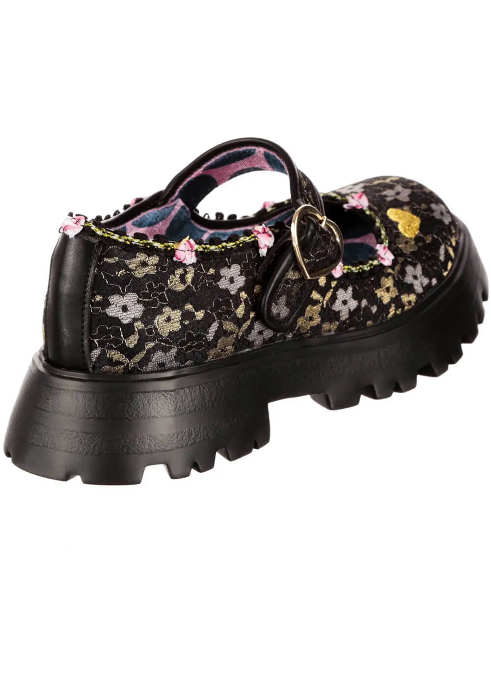Irregular Choice Sweet Surprise Mary Janes Black