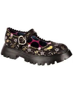 Irregular Choice Sweet Surprise Mary Janes Black